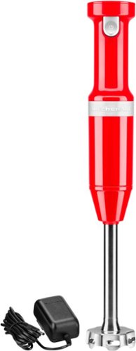 KitchenAid - Cordless Variable Speed Hand Blender - Passion Red