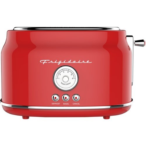 Frigidaire - Retro 2-Slice Toaster - Red-Front_Standard 