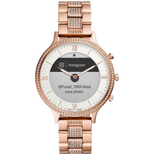 Fossil Hybrid HR Smartwatch 42mm - Rose Gold-Tone - (2019) WORLDWIDE DELIVERY
