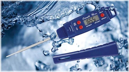 Escali Water Resistant Digital Thermometer - Blue BUY IN MIDDLE EAST