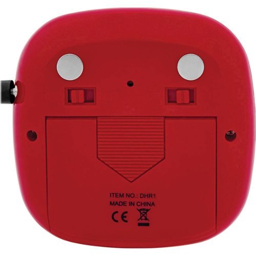 Escali Touch-Screen Thermometer and Timer - Red SHOP ONLINE