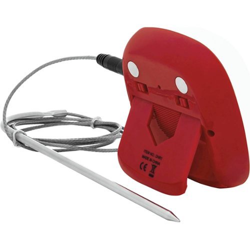 Escali Touch-Screen Thermometer and Timer - Red BUY IN EUROPE