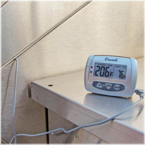 Escali Digital Probe Thermometer - Silver WORLDWIDE DELIVERY