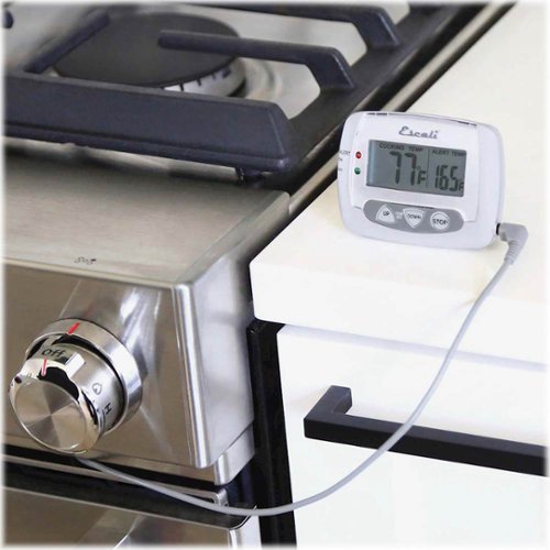 Escali Digital Probe Thermometer - Silver HOW TO BUY