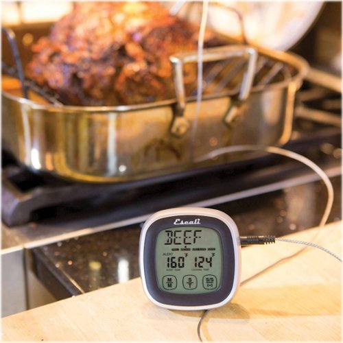 Escali Touch-Screen Thermometer and Timer - Black BUY IN UAE