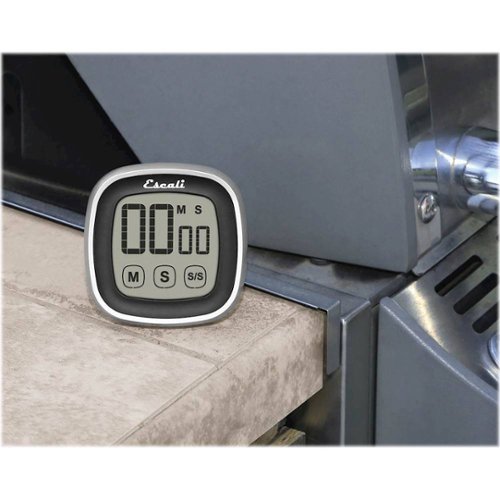 Escali Touch-Screen Digital Timer - Black/Silver BUY ONLINE