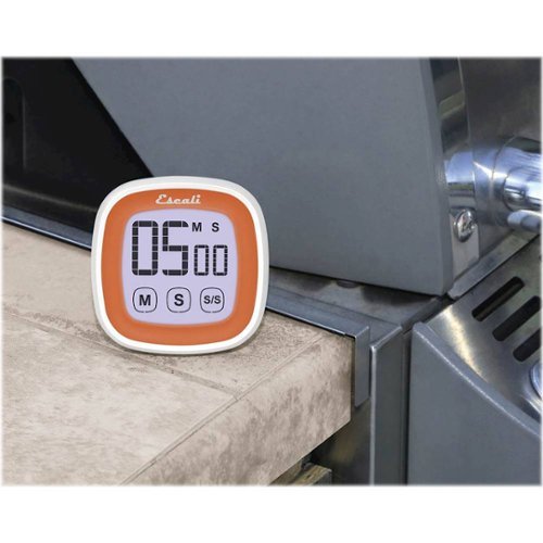 Escali Touch-Screen Digital Timer - Orange/White BUY IN MIDDLE EAST
