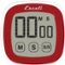 Escali - Touch-Screen Digital Timer - Red/White-Angle_Standard