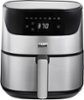 Bella Pro Series - 6.3-qt. Touchscreen Air Fryer - Stainless Steel-Front_Standard