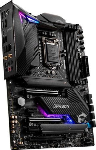 MSI MPG Z490 GAMING CARBON WIFI (Socket LGA1200) USB-C Gen2 Intel Motherboard WHERE TO BUY