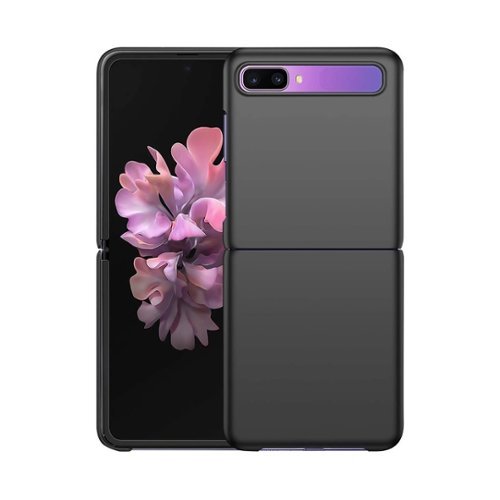 SaharaCase Classic Series Skin Case for Samsung Z Flip and Z Flip 5G - Black WORLDWIDE DELIVERY