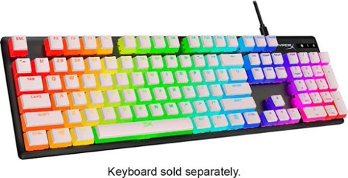 HyperX Pudding Keycaps PBT Upgrade Kit - White GLOBAL SHIPPING