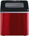Frigidaire - 11.3" 40-Lb. Freestanding Icemaker - Red Stainless Steel-Front_Standard