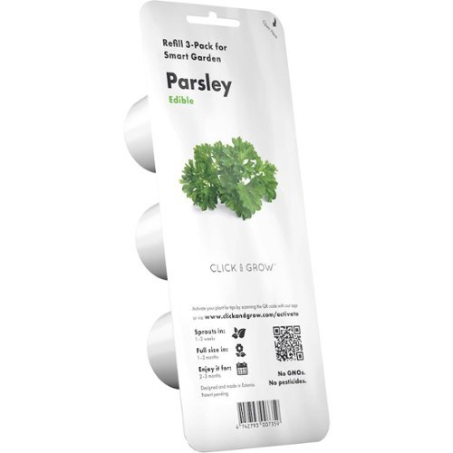 Click & Grow - Parsley 3 Grow Pods - Green
