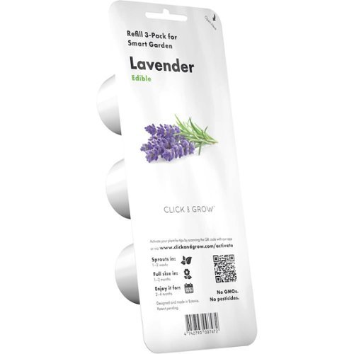 Click & Grow - Lavender 3 Grow Pods - Green