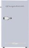 Frigidaire - 3.2 Cu. Ft. Mini Fridge with Side Bottle Opener - Moonbeam-Front_Standard