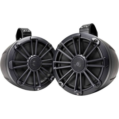 MB Quart Nautic Premium 8 2-Way Marine Speakers with Composite IMPP Cones (Pair) - Black WORLDWIDE DELIVERY