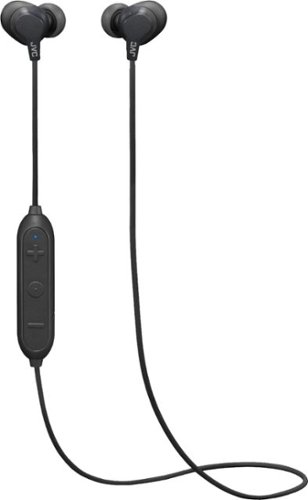 JVC - Air Cushion In Ear Bluetooth Wireless Headphones - Black