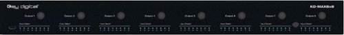 Key Digital - 8x8 Audio Matrix Switcher - Black