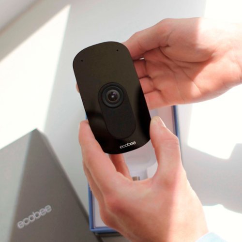 ecobee SmartCamera with voice control - Black/White GLOBAL SHIPPING