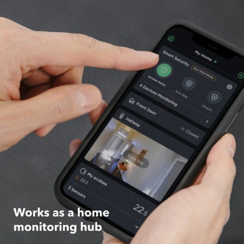 ecobee SmartCamera with voice control - Black/White WHERE TO BUY
