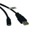 Tripp Lite - 6' USB Type A-to-Micro-USB Cable - Black-Front_Standard