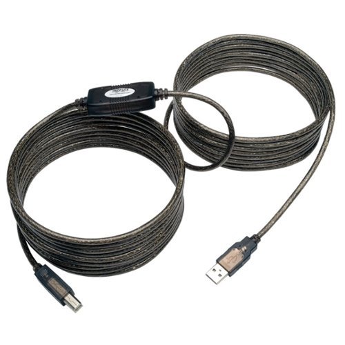 Tripp Lite - 25' USB Type B-to-USB Type A Cable - Silver