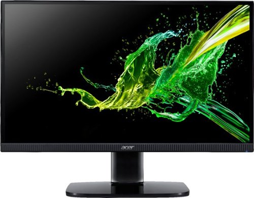 Acer - Geek Squad Certified Refurbished 23.8" IPS LED FHD FreeSync Monitor - Black