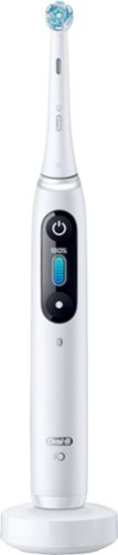 Oral-B iO Series 8 Connected Rechargeable Electric Toothbrush - White Alabaster WORLDWIDE DELIVERY
