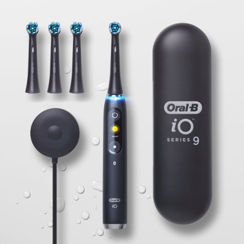 Oral-B iO Series 9 Connected Rechargeable Electric Toothbrush - Onyx Black GLOBAL SHIPPING