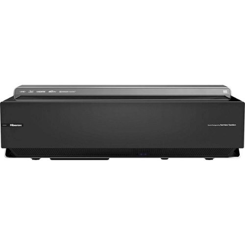 Hisense - Laser TV 100L10E 4K Wireless Smart DLP Projector with High Dynamic Range - Black-Front_Standard 