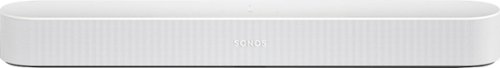 Sonos - Certified Factory Refurbished Beam Soundbar with Voice Control built-in - White-Front_Standard 