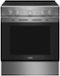Haier - 5.7 Cu. Ft. Slide-In Electric Convection Range with Steam Cleaning, Built-In Wi-Fi, and No-Preheat Air Fry - Stainless Steel-Front_Standard