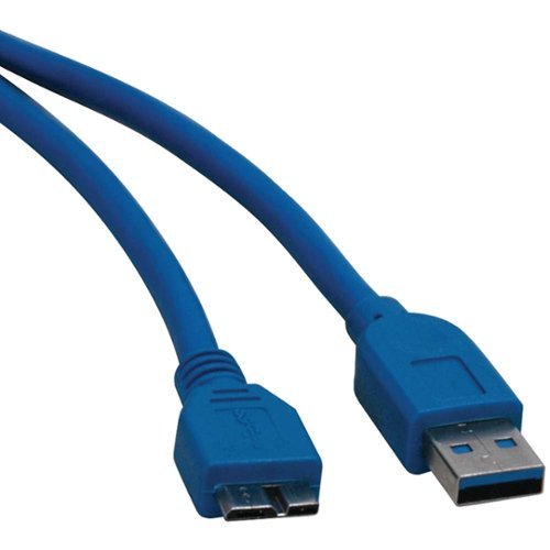 Tripp Lite - 6' USB Type A-to-Micro-USB Cable - Blue
