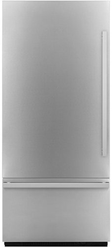 JennAir - NOIR Door Panel Kit for Refrigerator/Freezers - Stainless steel