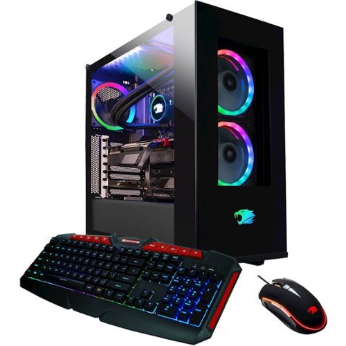 iBUYPOWER - Gaming Desktop - Intel Core i7-10700K - 16GB Memory - NVIDIA GeForce RTX 2070 SUPER 8GB - 1TB HDD + 480GB SSD - Black-Angle_Standard 