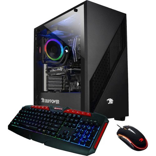 iBUYPOWER - Gaming Desktop - Intel Core i9-10900K - 16GB Memory - NVIDIA GeForce RTX 2080 SUPER 8GB - 1TB HDD + 480GB SSD - Black-Angle_Standard 