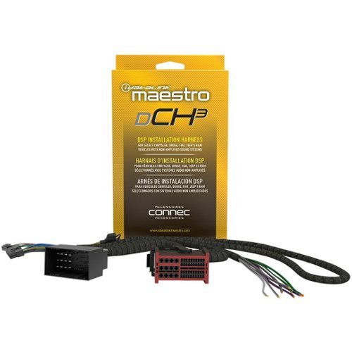 Maestro - Wiring Harness for Select Chrysler, Dodge and Fiat Vehicles - Black