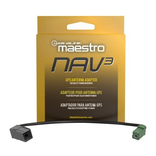 Maestro - Antenna Adapter for Select Honda Vehicles - Black