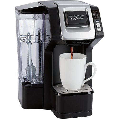 Hamilton Beach - FlexBrew Single Serve Coffee Maker - Black-Front_Standard 