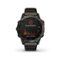 Garmin - fēnix 6 Pro Solar GPS Smartwatch 47mm Stainless Steel - Titanium Carbon Gray DLC - (2019)-Front_Standard