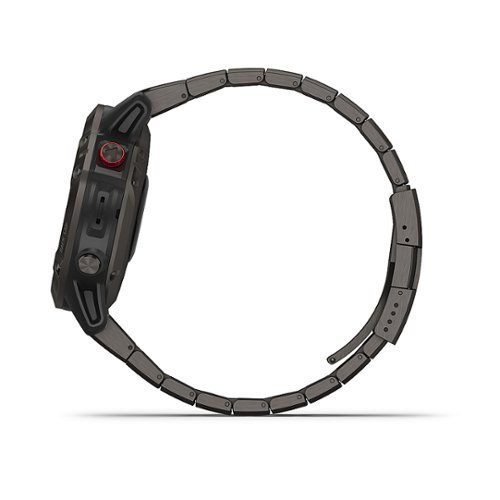Garmin fēnix 6 Pro Solar GPS Smartwatch 47mm Stainless Steel - Titanium Carbon Gray DLC WORLDWIDE DELIVERY