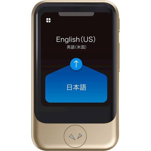 Sourcenext - Pocketalk S Voice Translator - Gold