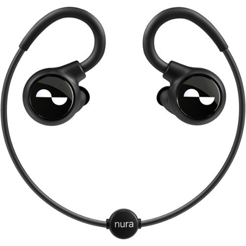 nura - Nuraloop Wireless Noise Cancelling In-Ear Headphones - Black