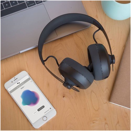 nura phone Wireless Noise Cancelling Over-the-Ear Headphones - Black BUY IN UAE