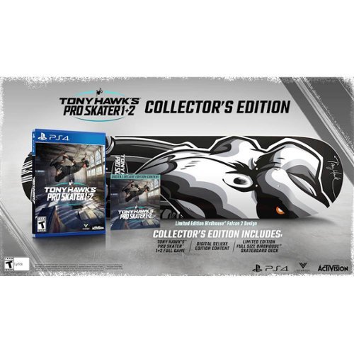 Tony Hawk's Pro Skater 1 + 2 Collector's Edition - PlayStation 5, PlayStation 4-Front_Standard 