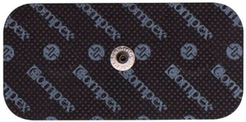 Compex - Replacement Electrodes (2-Electrodes) - Black