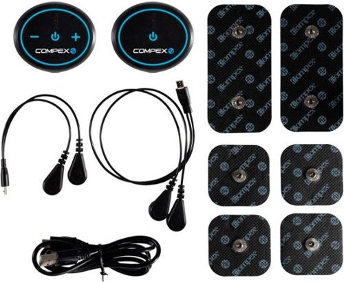 Compex - Mini Wireless Electronic Muscle Stimulator - Gray