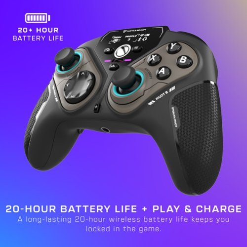 Turtle Beach Stealth Pivot Wireless Smart PC Gaming Controller with Rotating Modules - Black GLOBAL SHIPPING