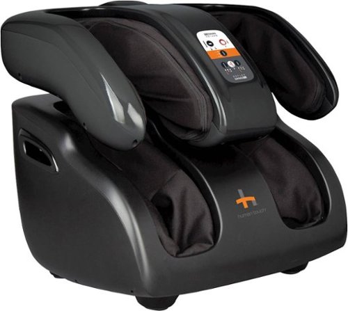 Human Touch - Reflex SWING Pro Foot, Calf, and Thigh Massager - Black/Gray-Angle_Standard 